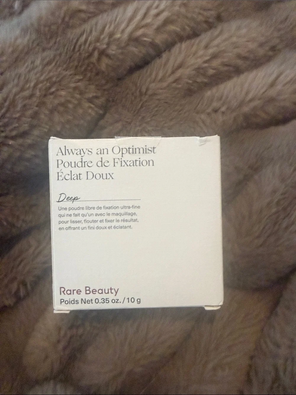 NIB Rare Beauty Always an Optimist Soft Radiance Setting Powder - Deep